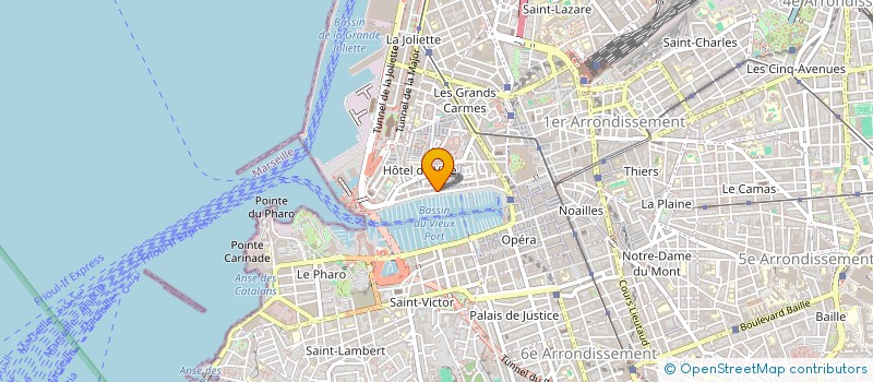 localisation de l'entreprise HAZIN à MARSEILLE