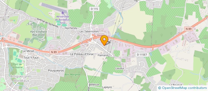 localisation de l'entreprise HAZMAN  YVRAC