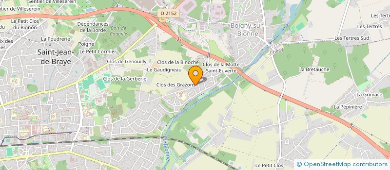 localisation de l'entreprise HAZNIGUE à SAINT-JEAN-DE-BRAYE