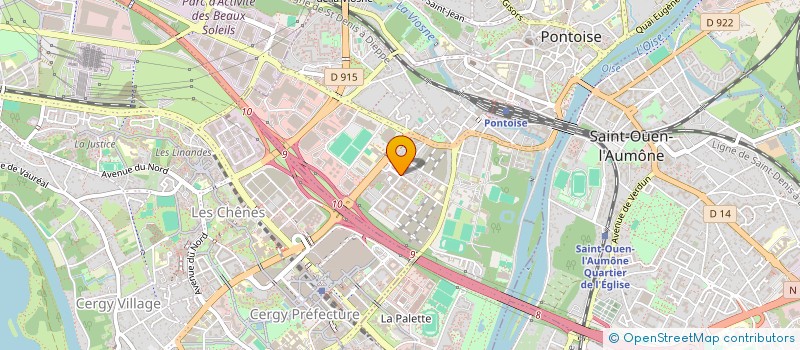 localisation de l'entreprise HAZYBOT à PONTOISE