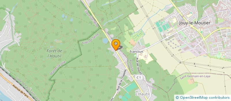 localisation de l'entreprise HAZZAF SCI  NANTERRE