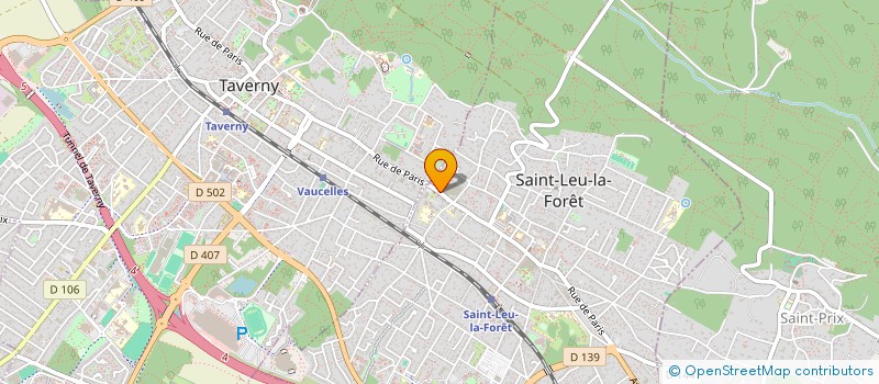 localisation de l'entreprise HB 3 à SAINT-LEU-LA-FORET