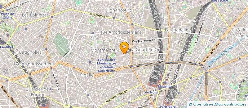 localisation de l'entreprise HB à PARIS