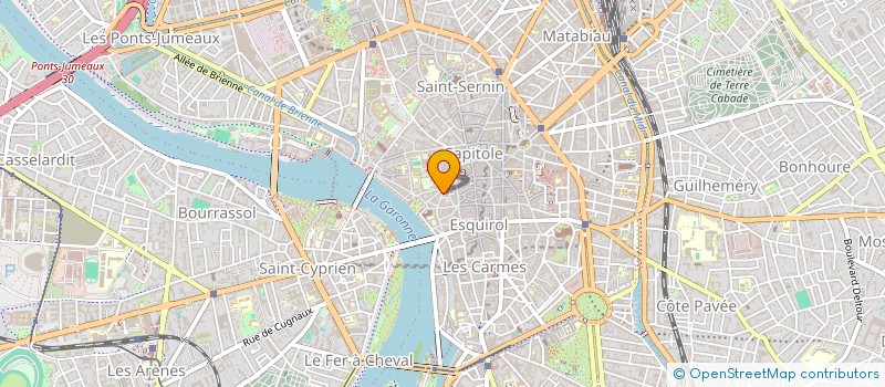 localisation de l'entreprise HB à TOULOUSE