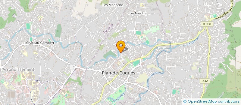 localisation de l'entreprise HB  PLAN-DE-CUQUES