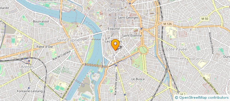 localisation de l'entreprise HB à TOULOUSE