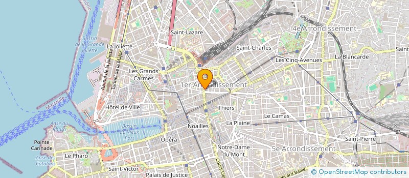 localisation de l'entreprise HB à MARSEILLE