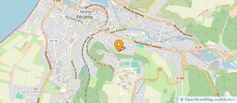 localisation de l'entreprise HB AGENCEMENTS à FECAMP