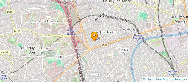 localisation de l'entreprise HB AGENCY à LE PERREUX-SUR-MARNE