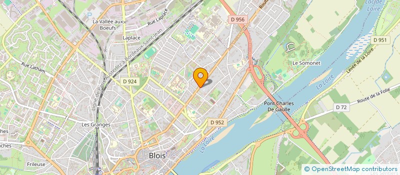 localisation de l'entreprise HB ALLIANCE  BLOIS