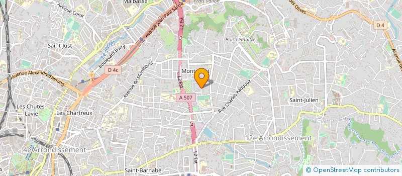localisation de l'entreprise HB AMANDIERE à MARSEILLE