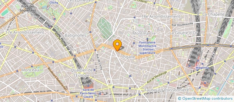 localisation de l'entreprise HB & ASSOCIES  PARIS