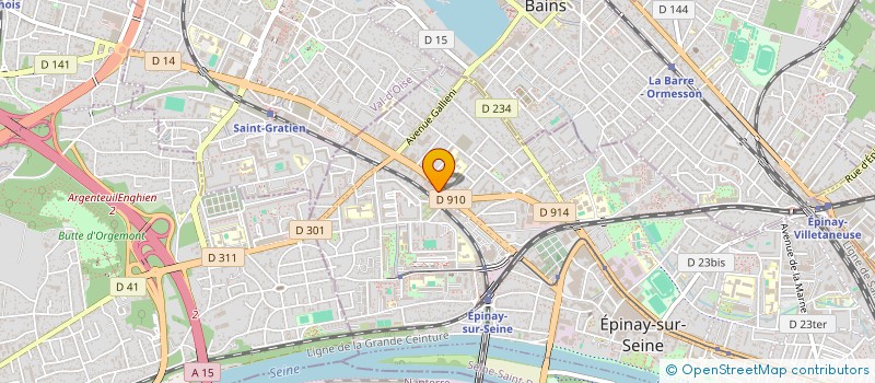 localisation de l'entreprise HB BAT à EPINAY-SUR-SEINE