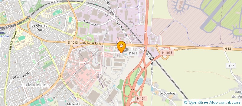localisation de l'entreprise HB COM 3000 à LE VIEIL-EVREUX