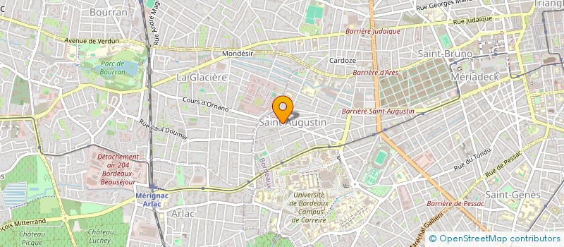 localisation de l'entreprise HB CONSEIL  BORDEAUX