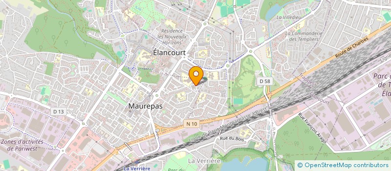 localisation de l'entreprise HB CONSEIL  MAUREPAS