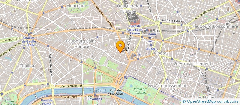 localisation de l'entreprise HB CONSEIL DEVELOPPEMENT  PARIS