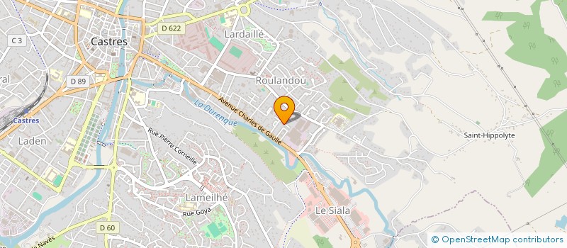 localisation de l'entreprise HB CONSULT à CASTRES