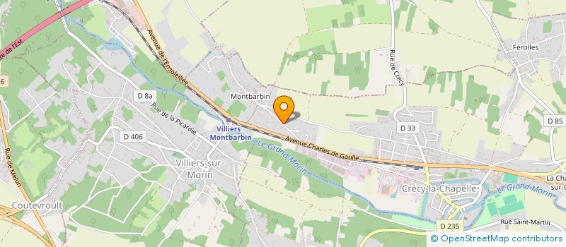 localisation de l'entreprise HB DEVELOPPEMENT  CRECY-LA-CHAPELLE