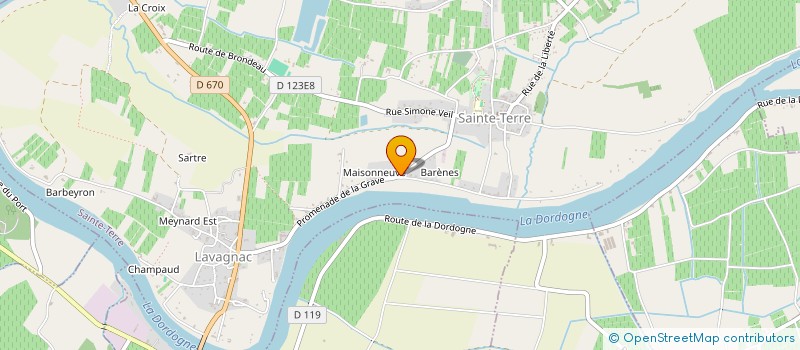 localisation de l'entreprise HB DISTRIBUTION à MARCHEPRIME