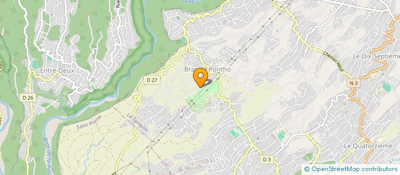 localisation de l'entreprise HB DISTRIBUTION  LE TAMPON