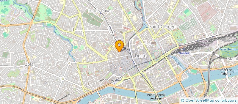 localisation de l'entreprise HB DREAM à NANTES