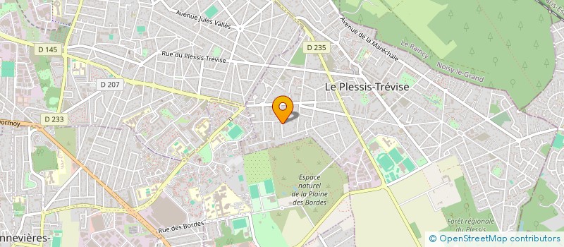 localisation de l'entreprise HB DRIVER  LE PLESSIS-TREVISE