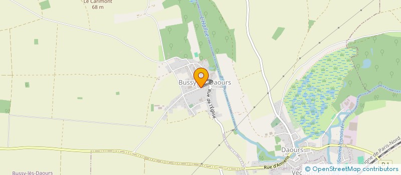 localisation de l'entreprise HB EOLE à VILLERS-BRETONNEUX