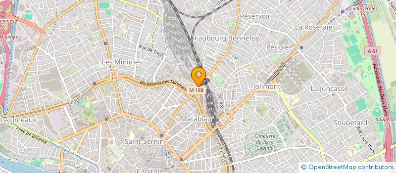 localisation de l'entreprise HB ET CIE à TOULOUSE