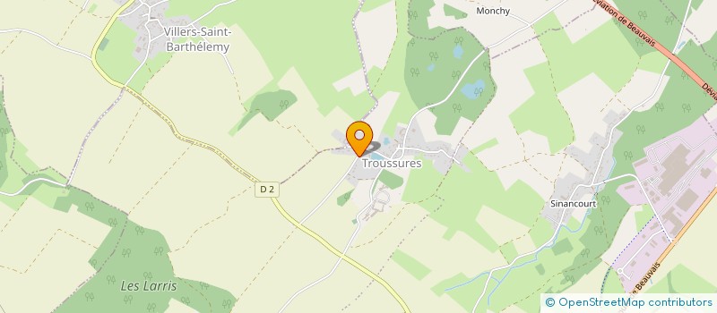 localisation de l'entreprise HB FINANCIAL GROUP  AUNEUIL