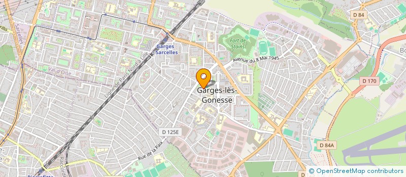 localisation de l'entreprise HB FRANCE PLOMBERIE  GARGES-LES-GONESSE