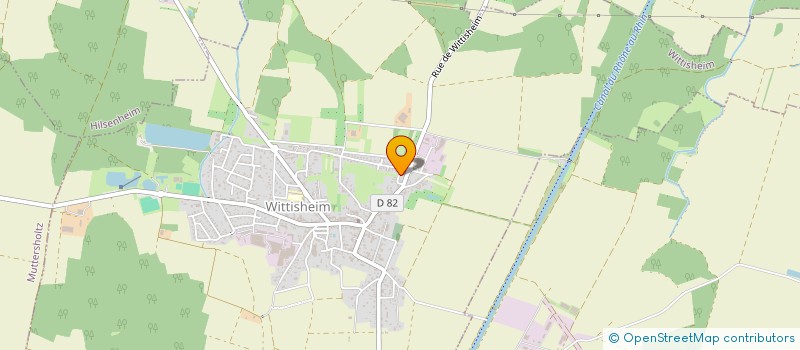 localisation de l'entreprise HB IMMO INVEST  WITTISHEIM