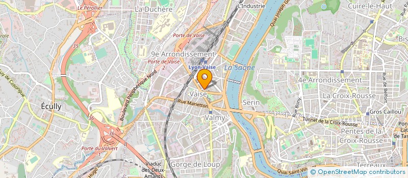 localisation de l'entreprise HB INGENIERIE à LYON