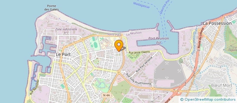 localisation de l'entreprise HB INVEST à LE PORT