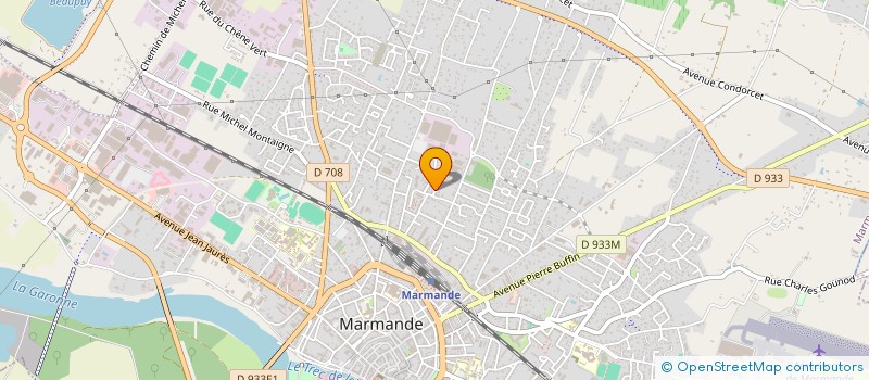 localisation de l'entreprise HB INVEST  MARMANDE