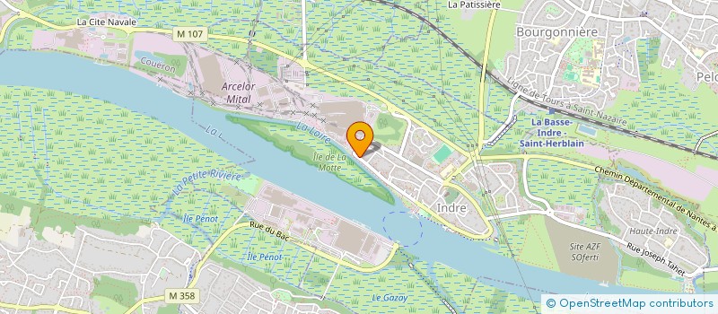 localisation de l'entreprise HB INVEST  INDRE