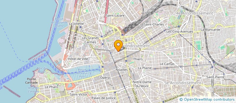 localisation de l'entreprise HB LUXTRADO à MARSEILLE