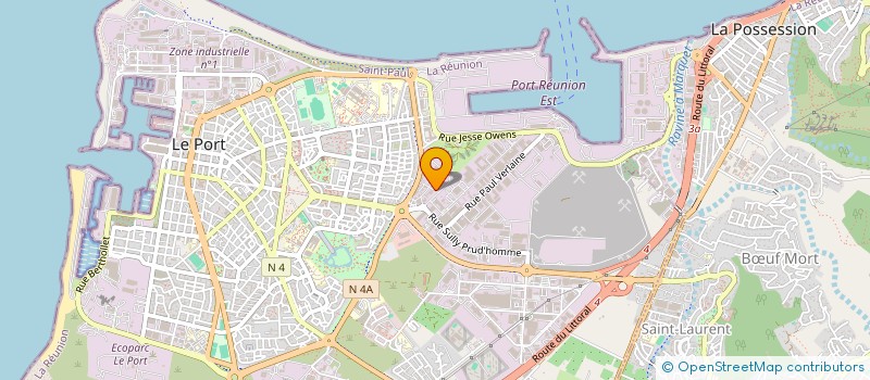 localisation de l'entreprise HB MANUFACTURE à LE PORT