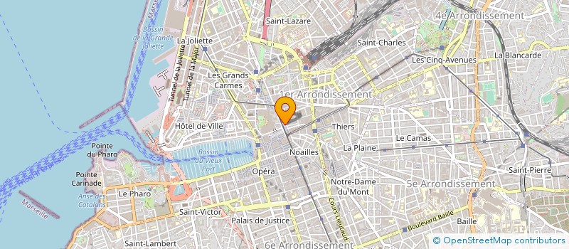 localisation de l'entreprise HB MARSEILLE à MARSEILLE