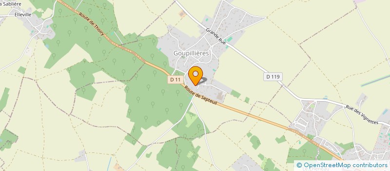 localisation de l'entreprise HB PATRIMOINE  GOUPILLIERES