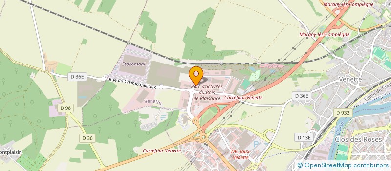 localisation de l'entreprise HB PORTIMMO  VENETTE