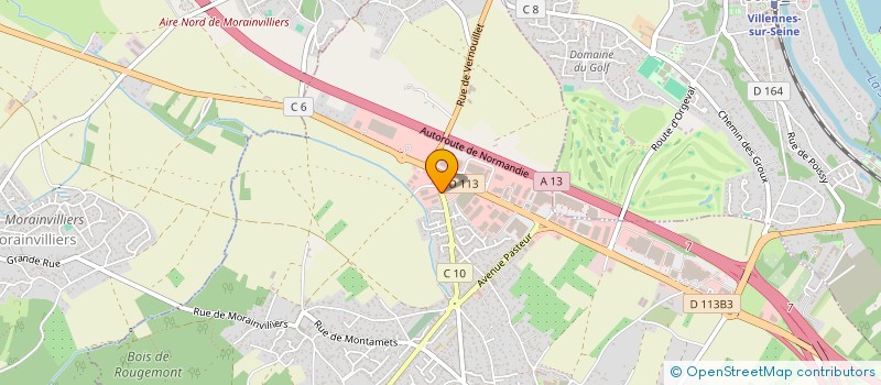 localisation de l'entreprise HB PREMIUM PROBAT  ORGEVAL