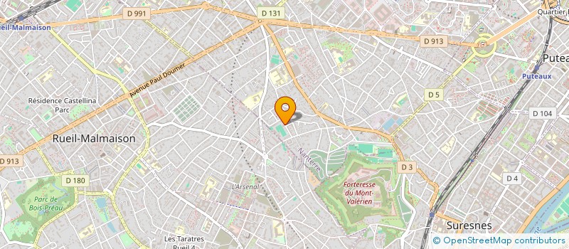 localisation de l'entreprise HB PRESIDENT  NANTERRE