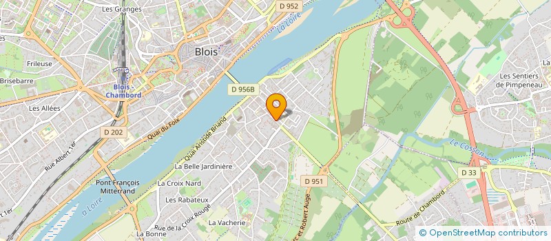 localisation de l'entreprise HB RESTAURATION  BLOIS