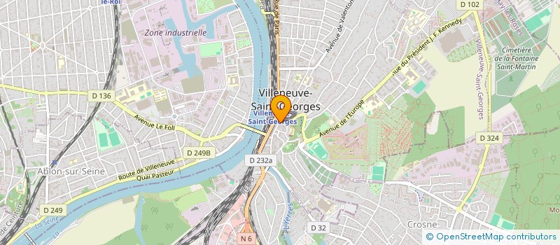 localisation de l'entreprise HB SERVICES ETTAHIRA  VILLENEUVE-SAINT-GEORGES