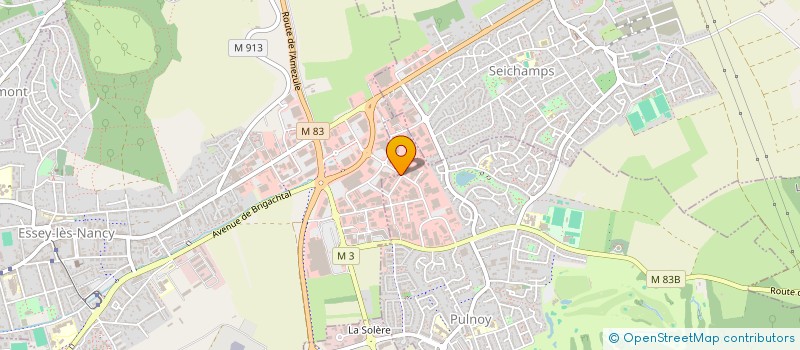 localisation de l'entreprise HB SPORTS à PULNOY