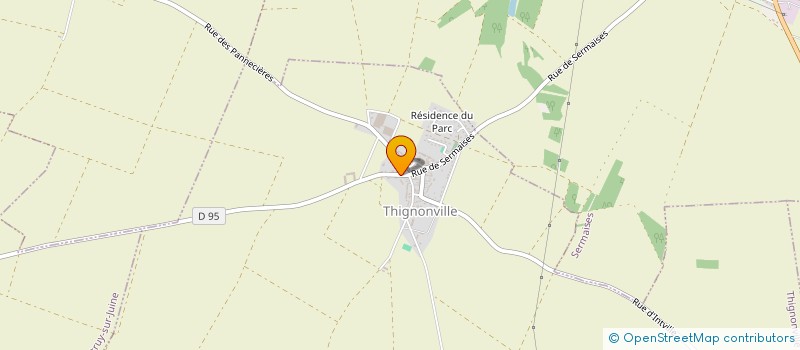 localisation de l'entreprise HB TRANSPORTS à LE MALESHERBOIS