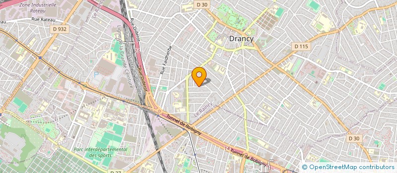 localisation de l'entreprise HB2 CONSEIL  DRANCY