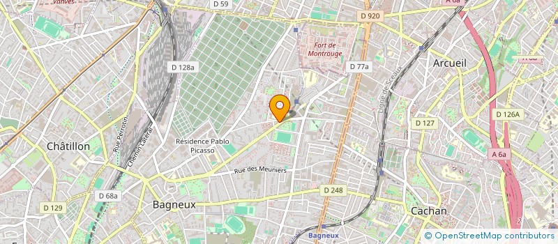 localisation de l'entreprise HB2M ENVIRONNEMENT HYGIENE & DISTRIBUTIONS à BAGNEUX