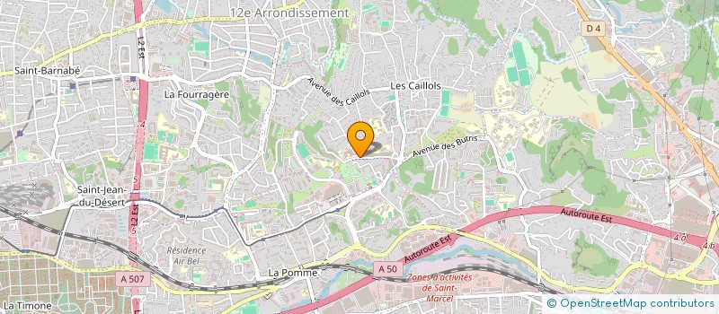 localisation de l'entreprise HB7 TRANSPORT à MARSEILLE